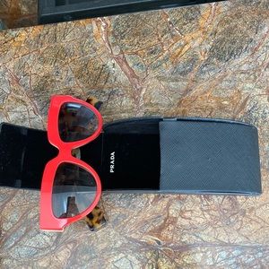 Prada sunglasses with case